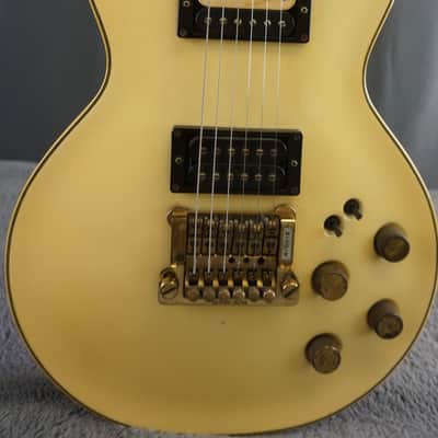 Aria Pro II PE-R80 Richie Kotzen Signature Made in Japan Electric Guitar Ivory White image 1