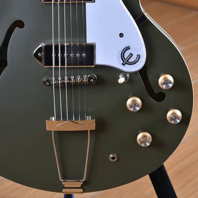 Epiphone Casino Worn Olive Drab image 4