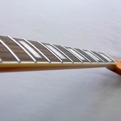 JAZZMASTER Guitar Neck /CBS Head/Rosewood Fretboard /Jumbo Frets/MOP Block Inlay image 7