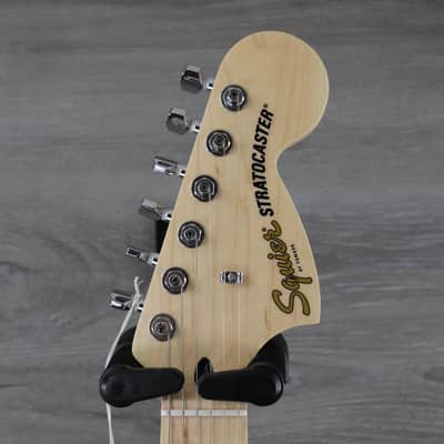 Squier Affinity Series Stratocaster with Maple Fretboard Black image 8