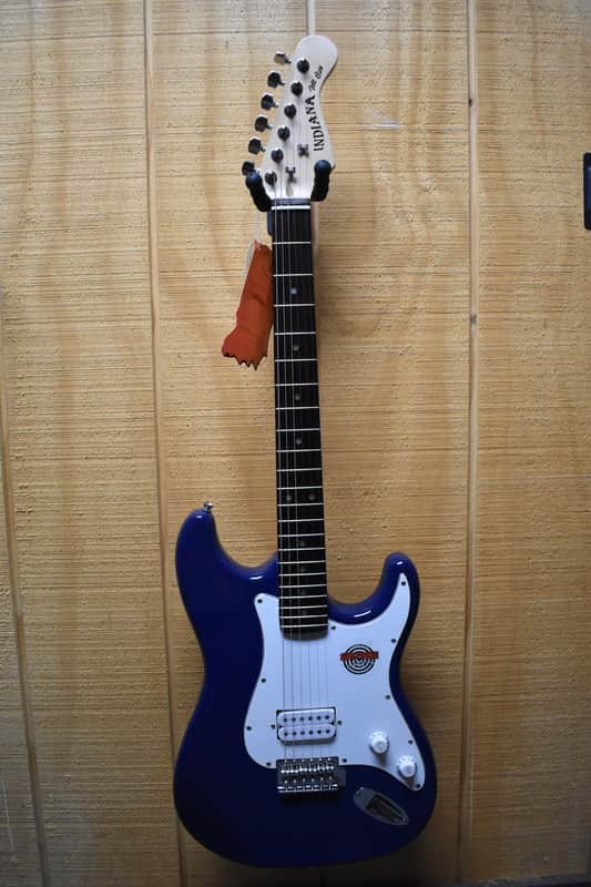 Indiana Stratocaster 2000's - Blue image 1