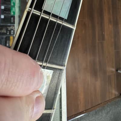 Gibson 35th Anniversary Les Paul Custom 1989 3 Pickup Owned By Mark Reale Black - Ebony image 10