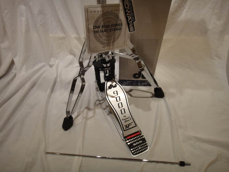 DW DWCP9500DXF 9000 Series Double-Braced 3 Leg Hi-Hat Stand w/ Extended Footboard image 1