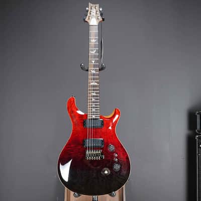 PRS Custom 24-08 Mango Top Limited Edition Fire Red Gray/Black Fade image 2