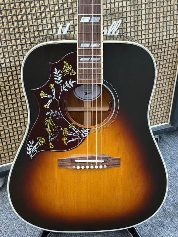 Gibson Hummingbird Standard Left-Handed 2023 Vintage Sunburst