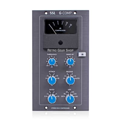 Solid State Logic SSL G Comp 500 Series Stereo Bus Compressor Used image 1