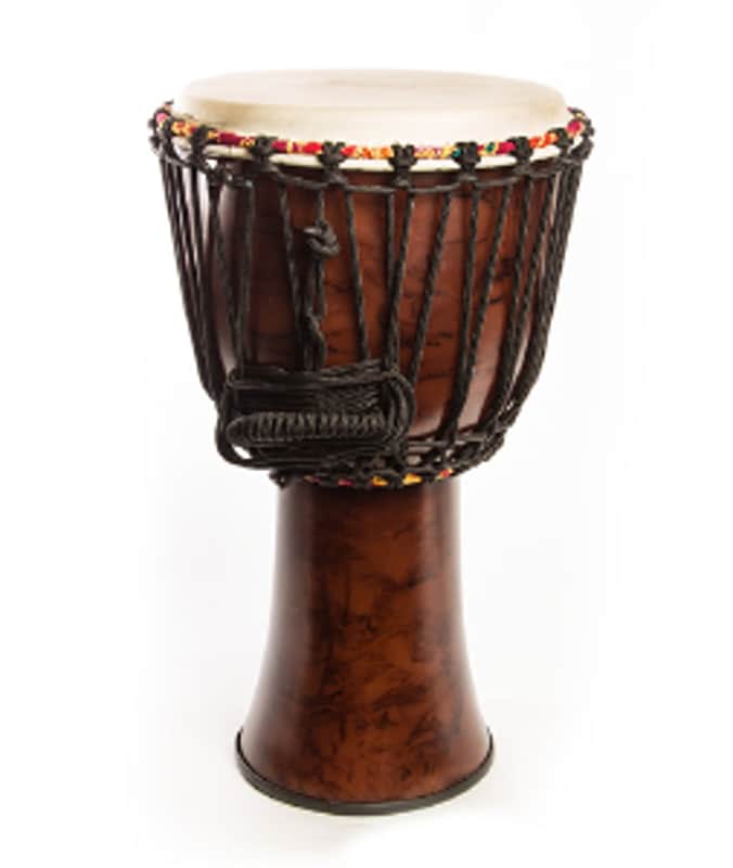 Tycoon 10" Fibreglass djembe-Dark brown TFAJ-10 DB image 1