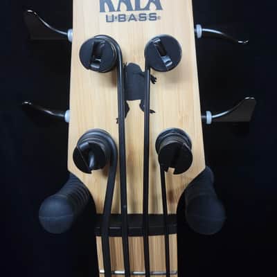 Kala UBASS-BMB-FS Solid Bamboo Fretted U-Bass - Natural image 4