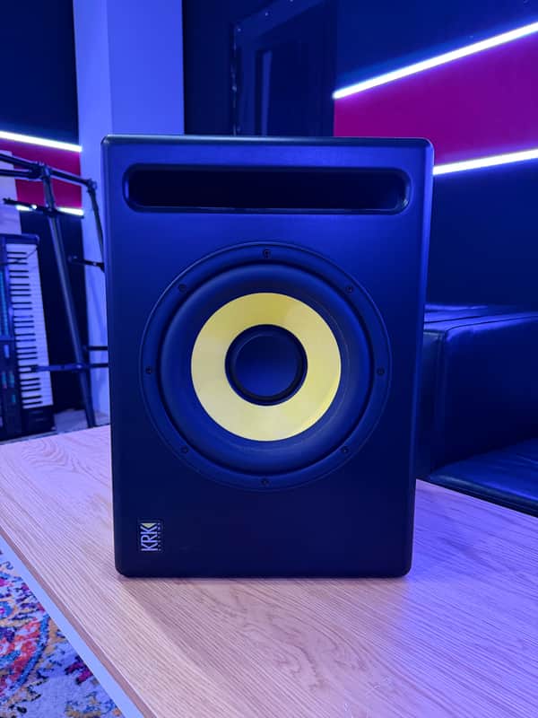 KRK S10.4 10" Active Studio Monitor Subwoofer 2021 - Black image 1