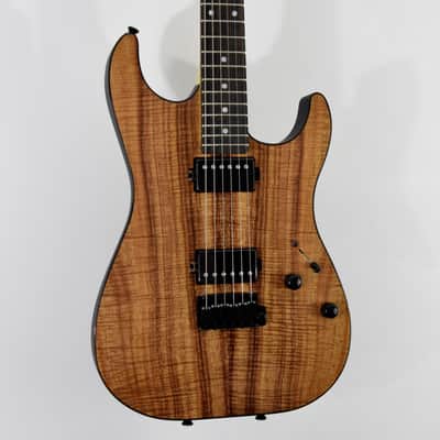 Schecter USA Custom Shop Sunset Custom-II Electric Guitar w/ Case - Natural Gloss image 5