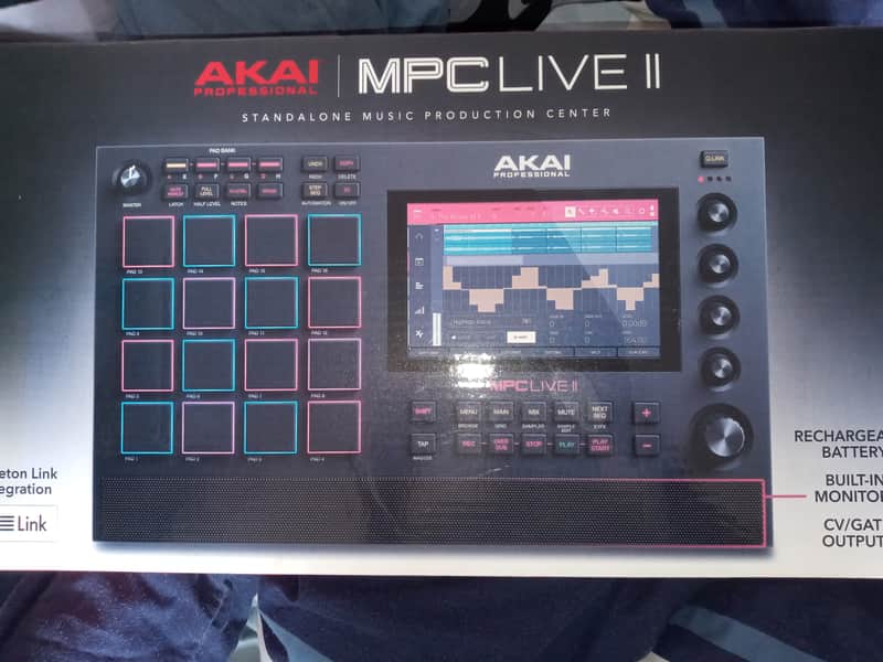 Akai MPC Live II Standalone Sampler / Sequencer 2020 - Present - Black image 1