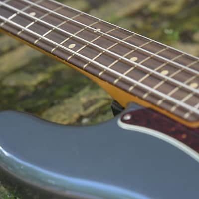 Fender Limited Edition Vintera II Road Worn '60s Precision Bass - Charcoal Frost Metallic image 12