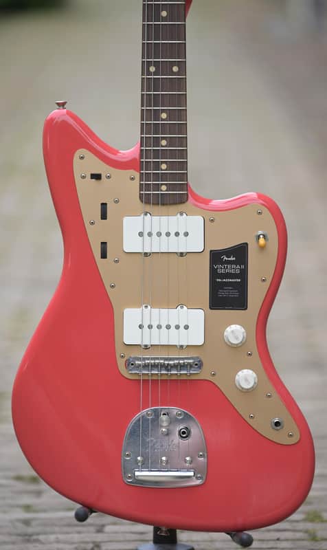 Fender Limited Edition Vintera II Road Worn 50s Jazzmaster- Fiesta Red(2) image 1