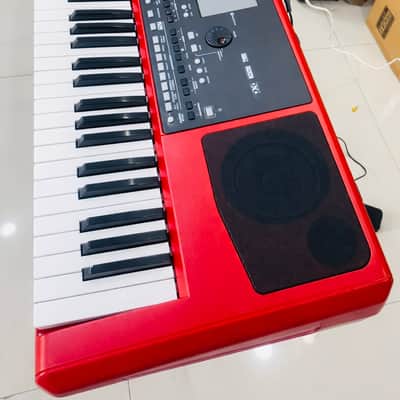 Korg Pa600 61-Key Red Arranger Workstation Used image 3