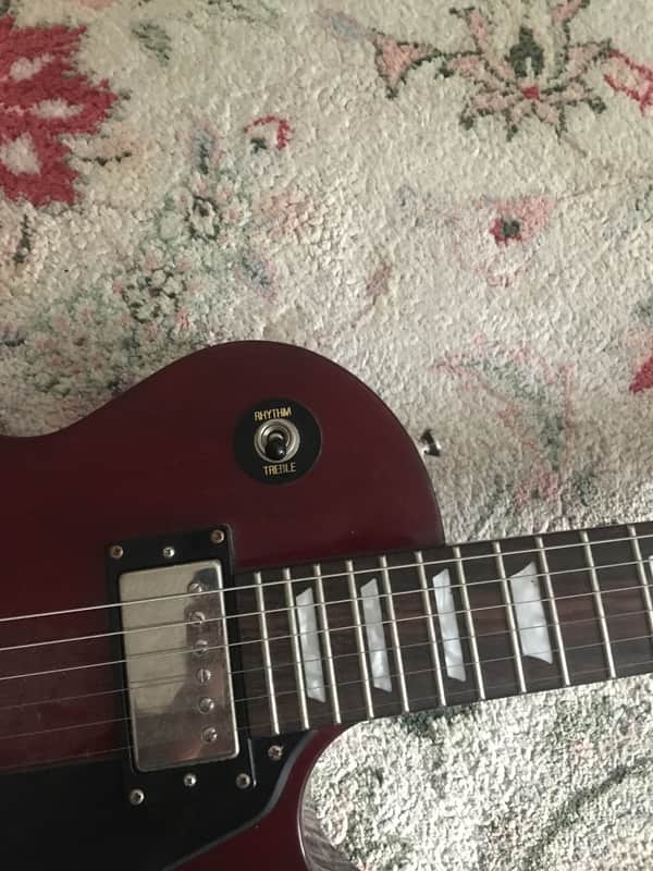 Epiphone Les Paul Studio Deluxe Wine Red 2012 | Reverb