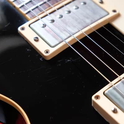 Super Rare Black Top 2006 Gibson Les Paul 1957 Yamano All Mahogany Custom Shop Historic Reissue R7 image 4