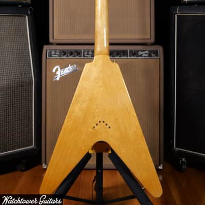 2022 Gibson 1958 Flying V Korina (White Pickguard) image 4