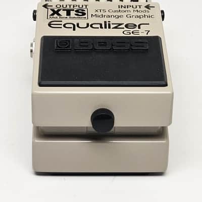 used XTS Modded Boss GE-7 Equalizer, Mint Condition with Box! xact tone solutions image 4