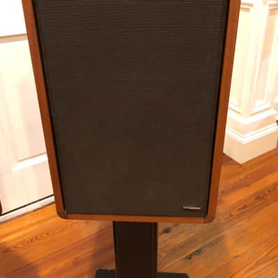 Vintage Kirksaeter Monitor 150 Speakers - Beautiful Mahogany Cabinets image 4