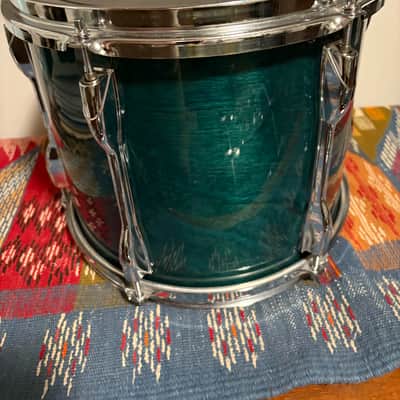 Yamaha Recording Custom 12x10" Tom - Deep Aqua - Near Mint image 3