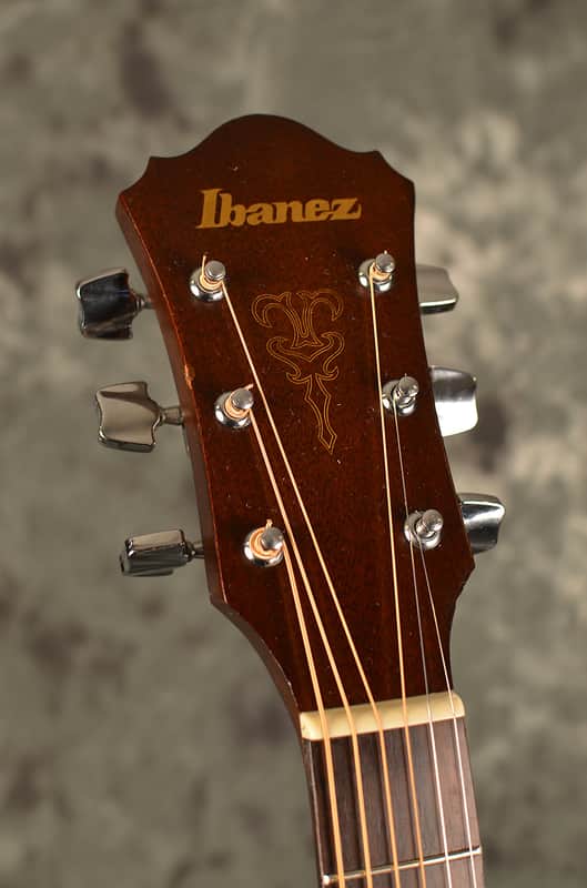 Ibanez V280 Dreadnaught 1984 Natural Made in Japan | Reverb