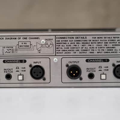 Drawmer 1961 2ch Vacuum Tube Equaliser w/ Mogami Gold Cables! #58832 image 13