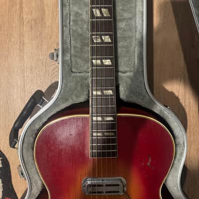 1951 Gibson L-4 F Hole Sunburst imagen 7