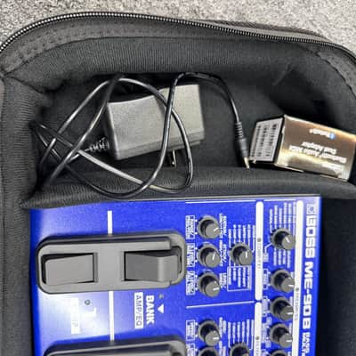 Boss ME-90B Bass Multiple Effects With Carry Bag 2024 - Present - Blue image 9