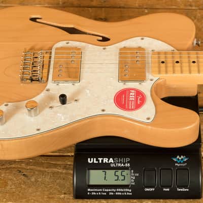 Squier Classic Vibe 70s Telecaster Thinline - Maple - Natural image 8