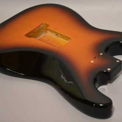 1994 Fender USA 40th Anniversary American Standard Stratocaster Body Sunburst image 10