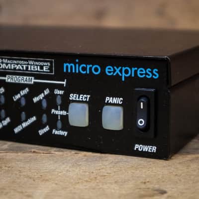 MOTU micro express 4x6 USB Bus-Powered MIDI Interface with SMPTE U282623 image 3