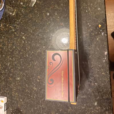 Don V Ukulele made out of cigar box 2025 - Dark Red image 2