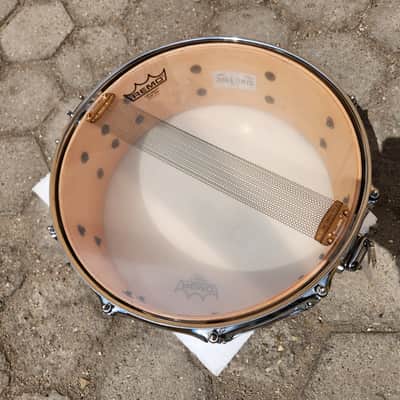 Pearl STA1450MM SensiTone Premium 14x5" Maple Snare Drum 2014 - 2020 - Satin Maple image 12