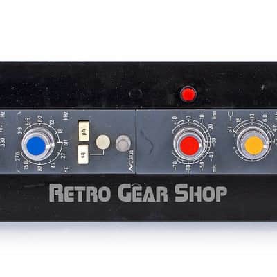 Neve 33135 Mono Mic Pre 3-Band EQ Module Racked Stereo Pair Rare Vintage Preamp image 2