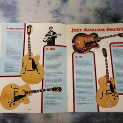 Vintage RARE 1978 Guild 12 Page Electric Guitar and Bass Catalog Case Candy! image 4