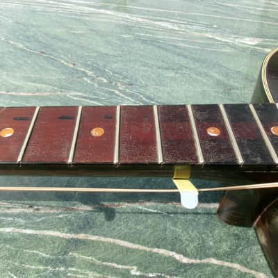 1961 Yamaha Nippon Gakki Dynamic Guitar No.10A Red Label  Dark Brown Bild 23