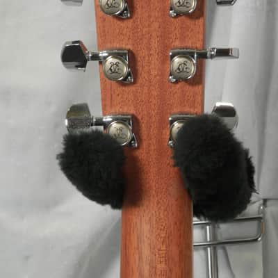 Larrivee Custom LV-10E Madagascar Rosewood Back & Sides, Moon Spruce Top, Dragon ,Vine-Vase Cutaway image 18