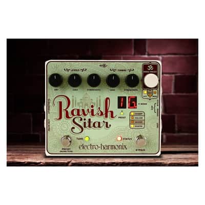 Electro-Harmonix Ravish Sitar Emulator Pedal with Selectable Decay Speed image 6