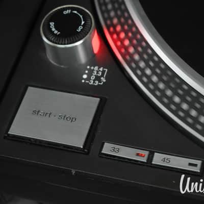Technics SL-1200 MK5 Black pair Direct Drive DJ Turntable in very good Condition image 4