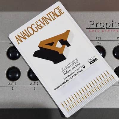 Korg Prophecy PHC-11 Rom card Analog&Vintage