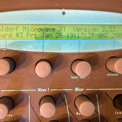 Waldorf Microwave XT "Shadow Edition" 10-Voice (V3 Motherboard) Desktop / Rackmount – Very Good Condition image 3