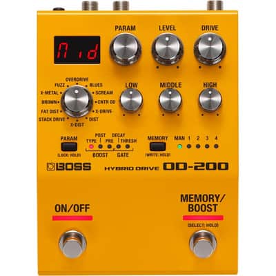 Pedal BOSS OD-200 Hybrid Drive image 2
