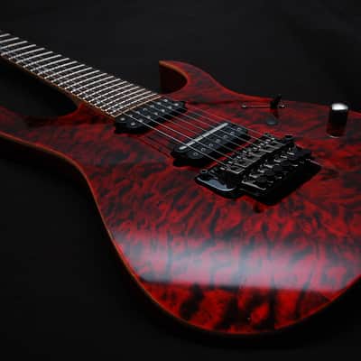 Ibanez RG927 QM with DiMarzios and hard case! 7 String beauty! image 2