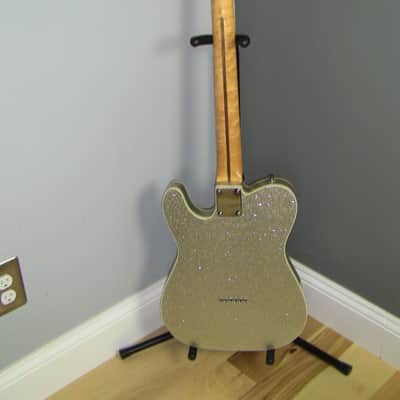Fender Custom Sparkle Telecaster 2009 Silver Sparkle image 9