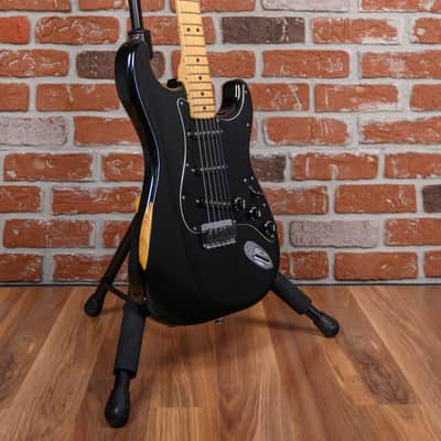 Fender Stratocaster Hardtail Black 1979 w/Hard Shell Case image 3