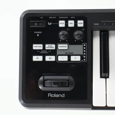 Used Roland A-49 49-Key USB MIDI Controller Keyboard Black Very Good Condition image 7