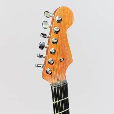 Fender American Acoustasonic Jazzmaster Acoustic-Electric Guitar - Natural image 8