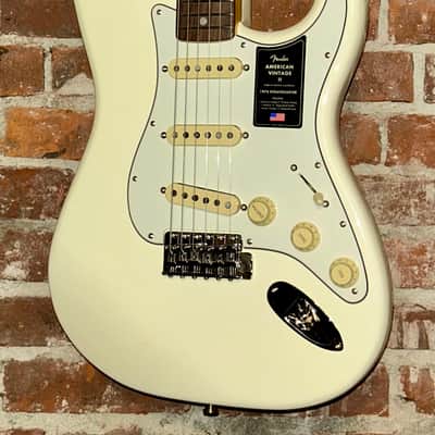 NEW Fender American Vintage II '73 Stratocaster with Rosewood Fretboard - Olympic White, In Stock and Ships Fast! Pro Set Up Included! image 1