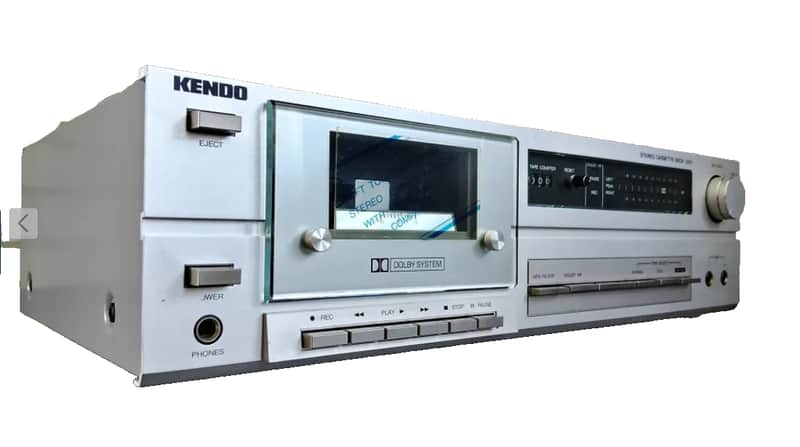 KENDO CD11 Rare Vintage Cassette Deck Retro Boombox Japan Warranty image 1