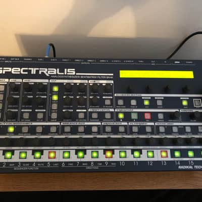 Radikal Technologies Spectralis synth workstation + Pelican. Analog filter/filterbank, load samples image 1
